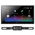 Pioneer DMH-341EX 6.8" Digital Multimedia Receiver Bundled with License Plate Style Backup Camera
