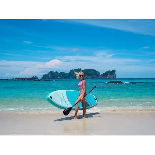 Inflatable Stand Up Paddle Boards 10'8''*33"*6" With Premium SUP Accessories & Backpack, Leash, Paddle, Hand Pump,Wide Stance, Non-Slip Comfort Deck for Youth & Adults