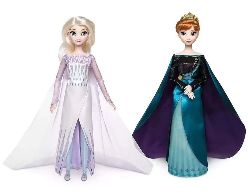 Disney Frozen 2 Queen Anna & Snow Queen Elsa Doll 2-Pack