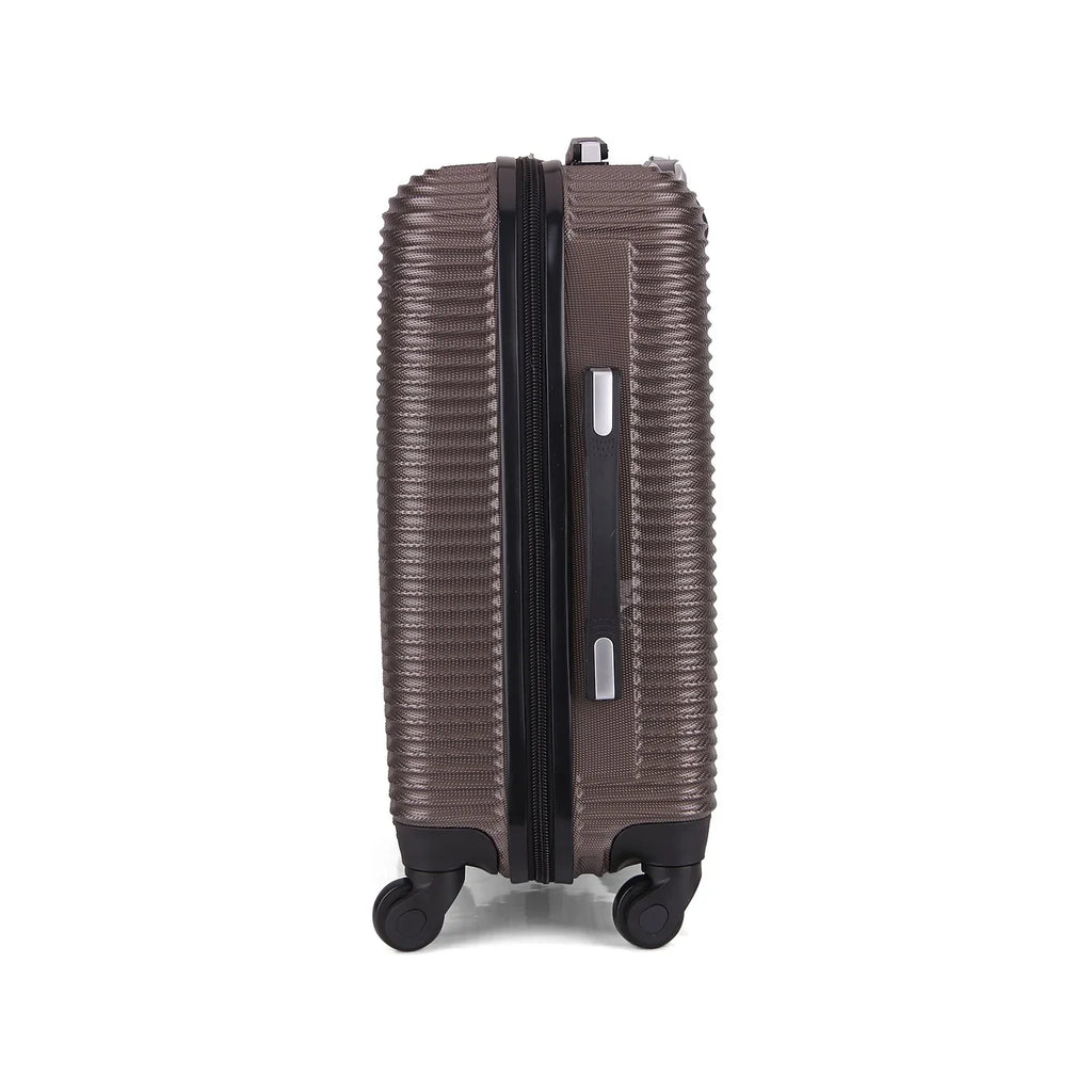 InUSA Royal PC/ABS Plastic Carry-On Luggage Brown (IUROY00S-BRO)