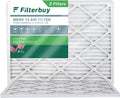 Filterbuy 16x21x1 MERV 13 Pleated HVAC AC Furnace Air Filters (2-Pack)