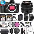 Nikon Z5 Mirrorless Camera with 24-50mm f/4-6.3 Lens + 0.43X Wide Angle Lens + 2.2x Telephoto Lens + 3 PC Filter Set