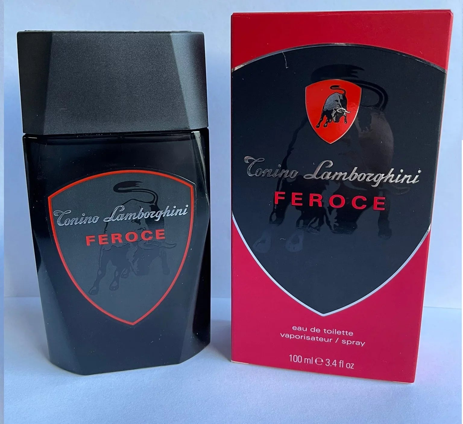 FEROCE by Tonino Lamborghini 3.4 Oz / 100 ML Men Cologne, EDT Spray for Men, Brand New Original Rare