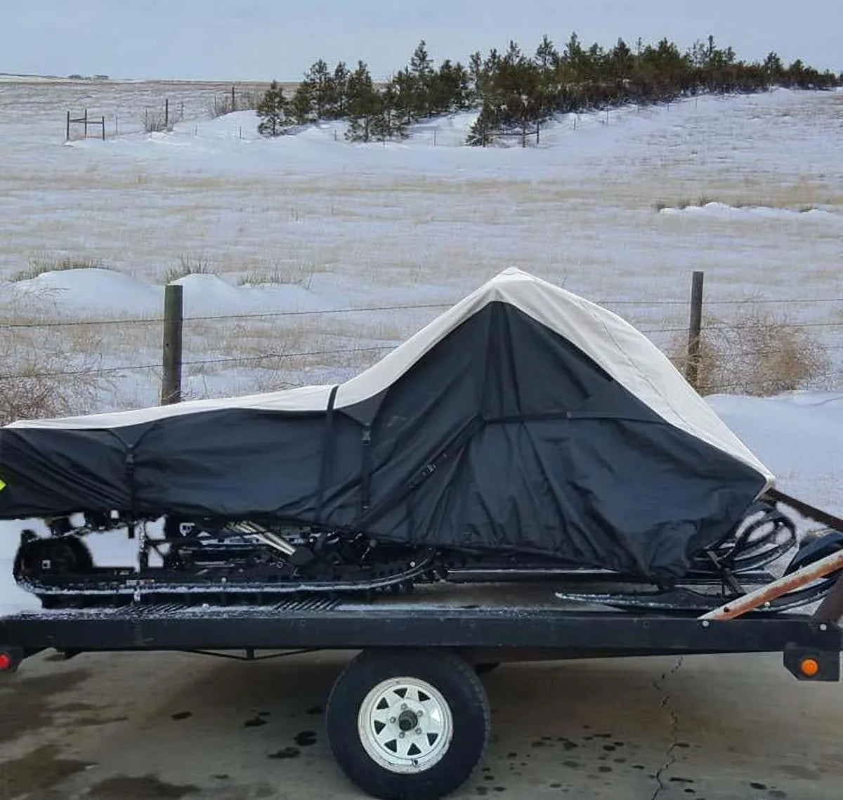 600D Snowmobile Travel and Storage Wrap Fitting for 2012-2013 Model Year Ski Doo Bombardier GSX SE E-TEC 800 Sleds. Slush and Mud Protection