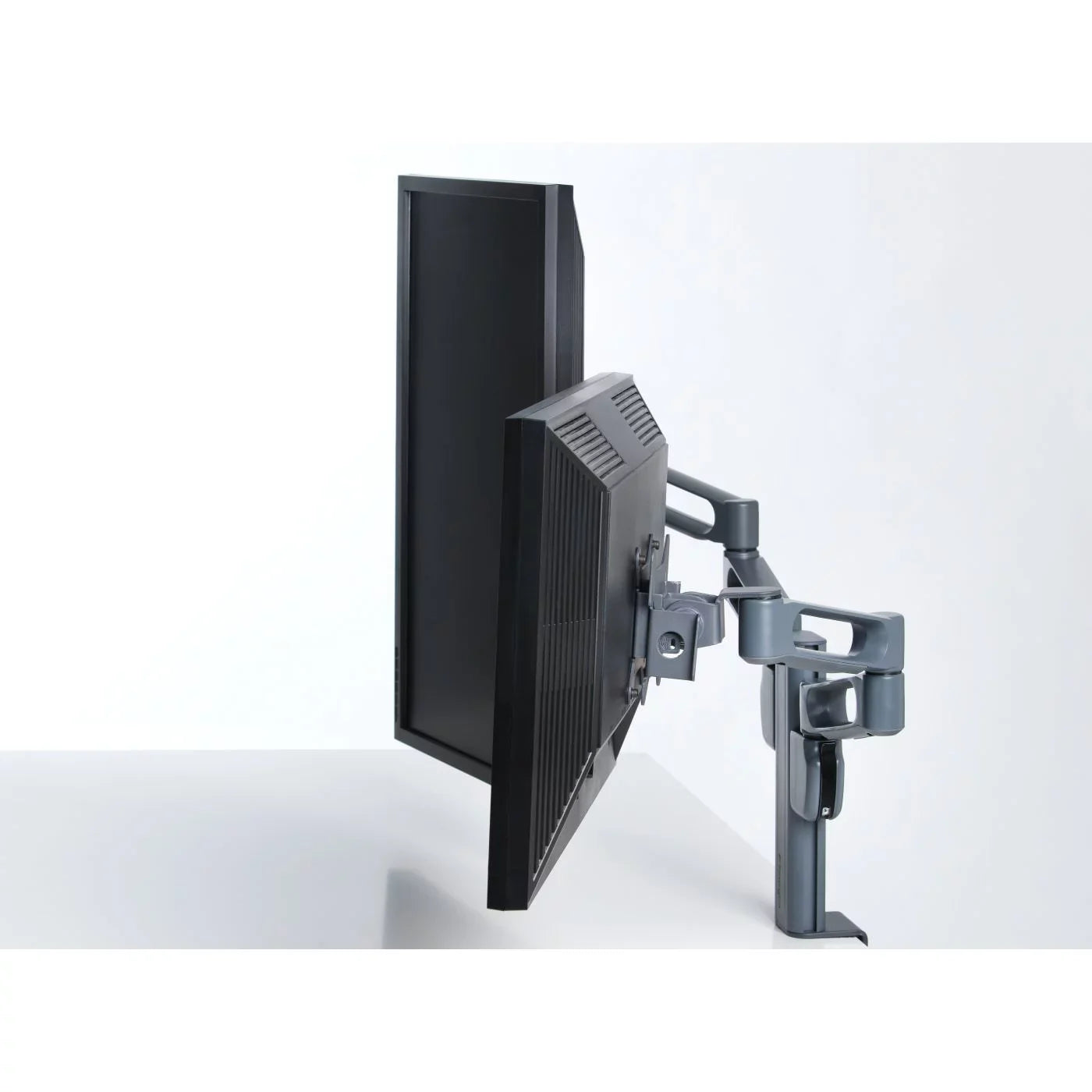 Kensington SmartFit Mounting Arm for Monitor - 2 Display(s) Supported - 24" Screen Support - 50 lb Load Capacity - 75 x 75, 100 x 100