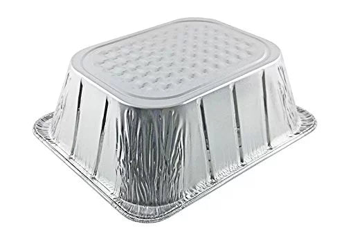 Handi-Foil Half-Size Extra-Deep TruFit Aluminum Foil Steam Table Pan w/Lid Comb (Pack of 100)