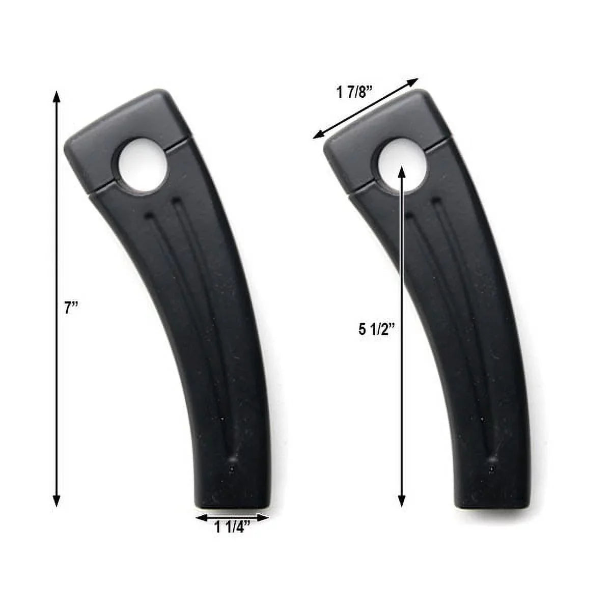 Krator 5.5" Black Bike Handlebar Pullback Risers 7/8" Fitting with Yamaha FZR 400 600 750 1000
