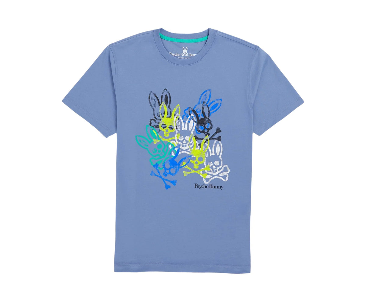 Psycho BunnyPsycho Bunny Chrystie Printed Graphic Men's Tee ShirtBal HarbourM