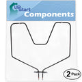 2-Pack Replacement for General Electric RC537*W2 Bake Element - Suitable with General Electric WB44X5082 Oven Heating Element