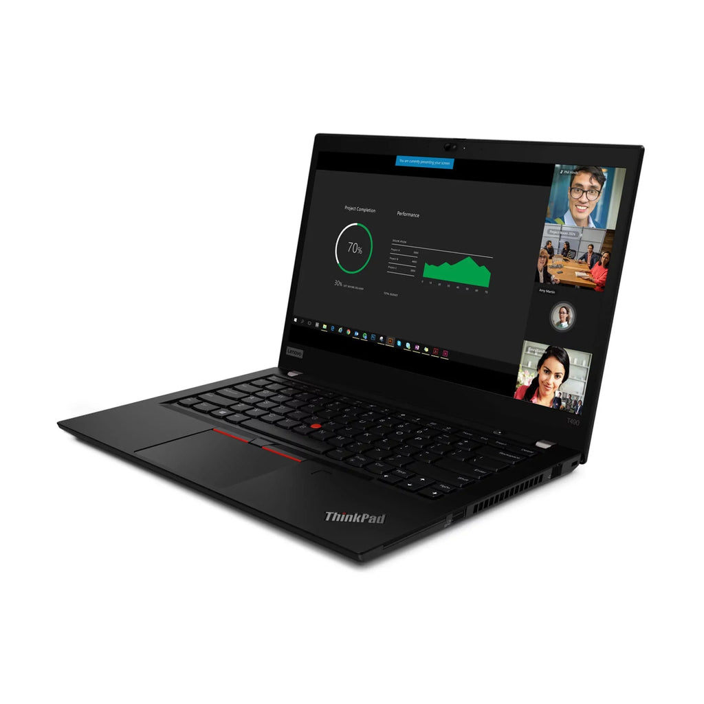 Lenovo ThinkPad T490 Laptop, 14" FHD IPS 300 nits, i7-10510U, UHD Graphics, 16GB, 512GB SSD, 3 YR Depot/Carry-in Warranty