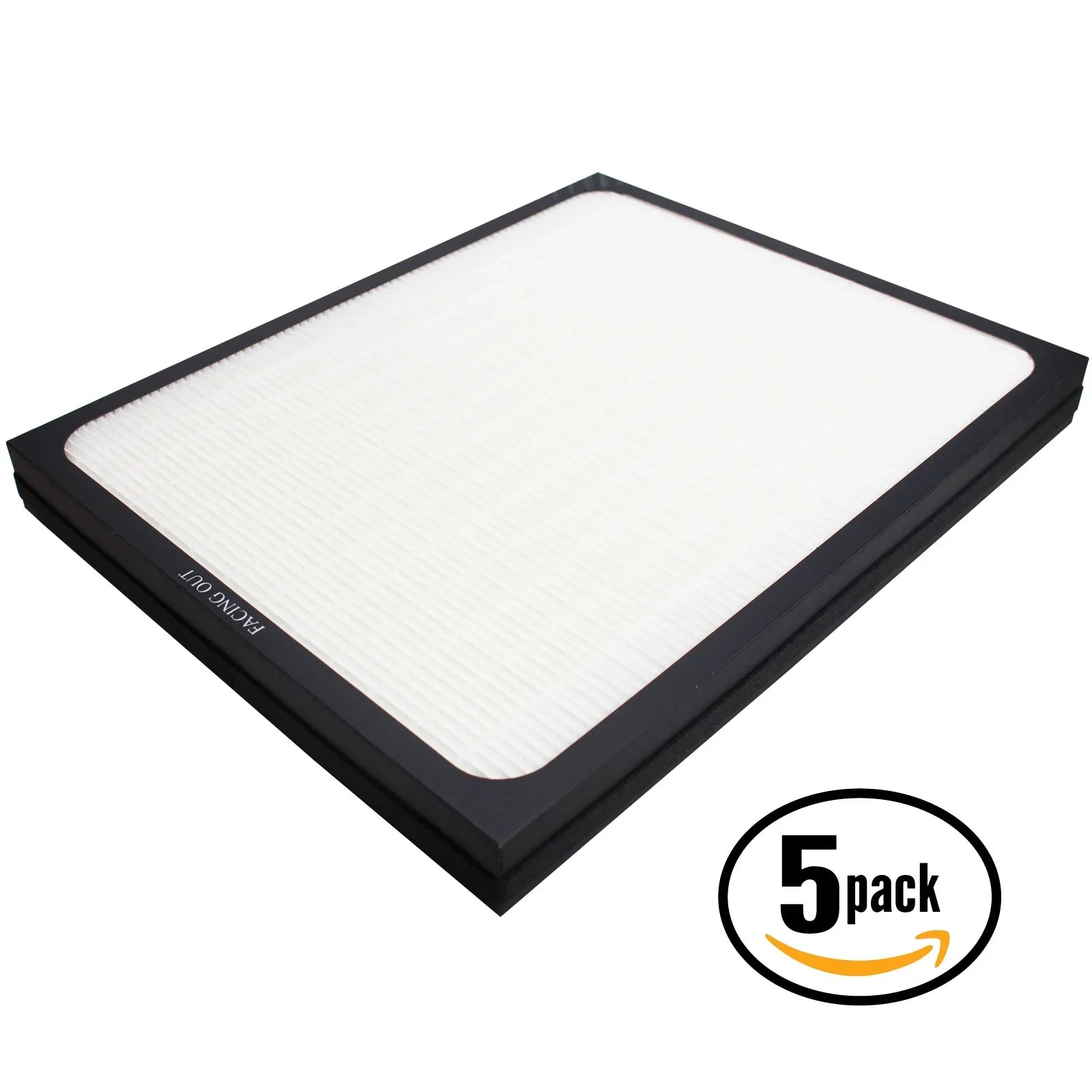 5-Pack Replacement Blueair 201PF Air Purifier Filter - Suitable Blueair 200 & 300 Air Filter