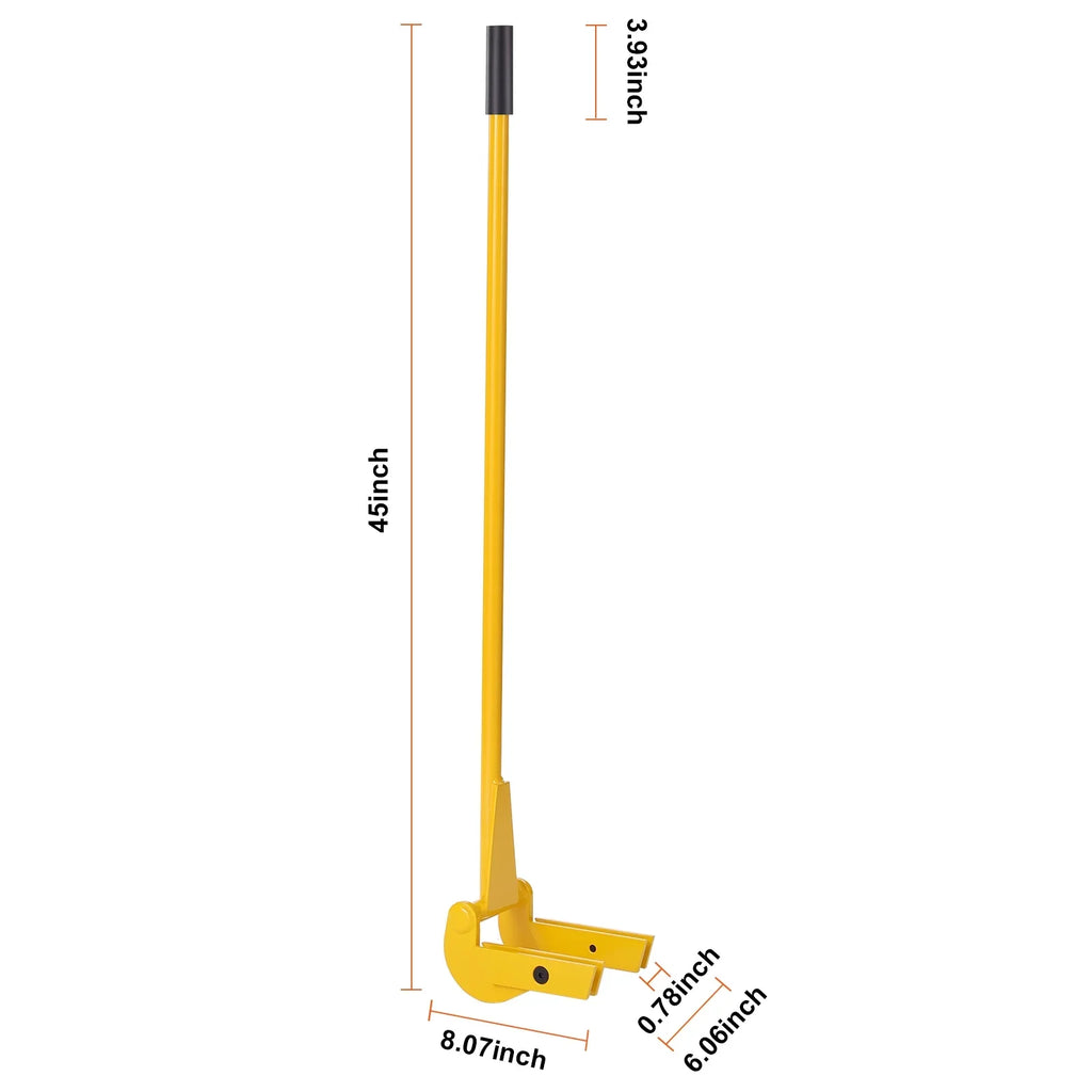 BENTISM Pallet Buster Deck Wrecker Pallet Tool Pry Bar 41-Inch Handle 2000 lbs