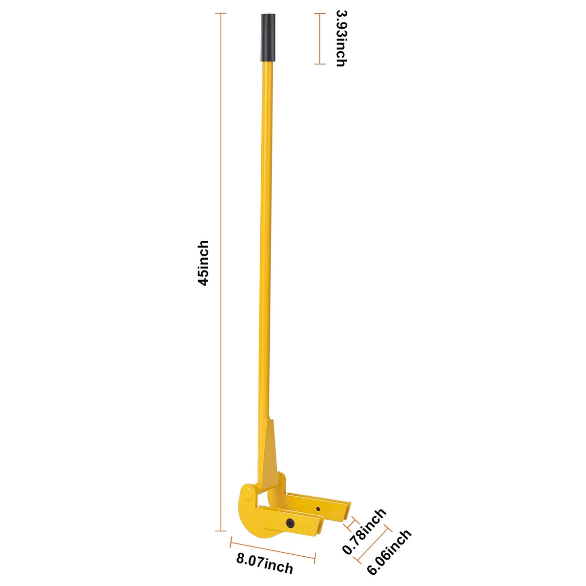 BENTISM Pallet Buster Deck Wrecker Pallet Tool Pry Bar 41-Inch Handle 2000 lbs