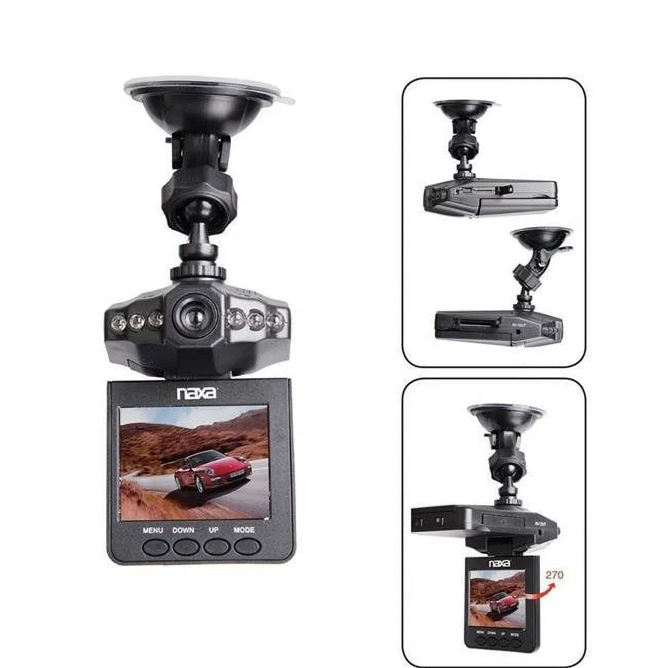 Portable HD Video Dash Camera