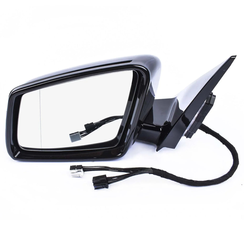 GELUOXI Driver Side Rear View Mirror for Mercedes-Benz E-Calss Sedan Wagon 2010-2016 Black 1Pc