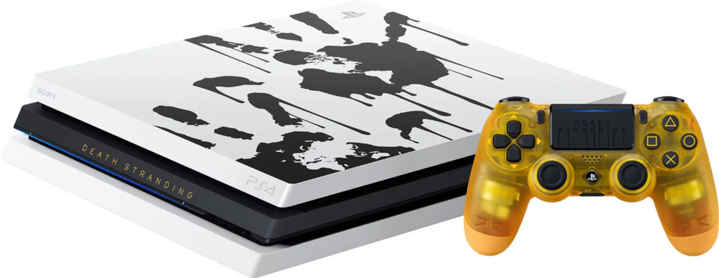 Sony PlayStation 4 Pro 1TB Limited Edition Death Stranding Console + Controller + Game Bundle