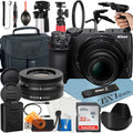Nikon Z30 Mirrorless Camera Bundle with NIKKOR 16-50mm VR Zoom Lens + 32GB SanDisk Card + Case + Tripod + ZeeTech Accessory