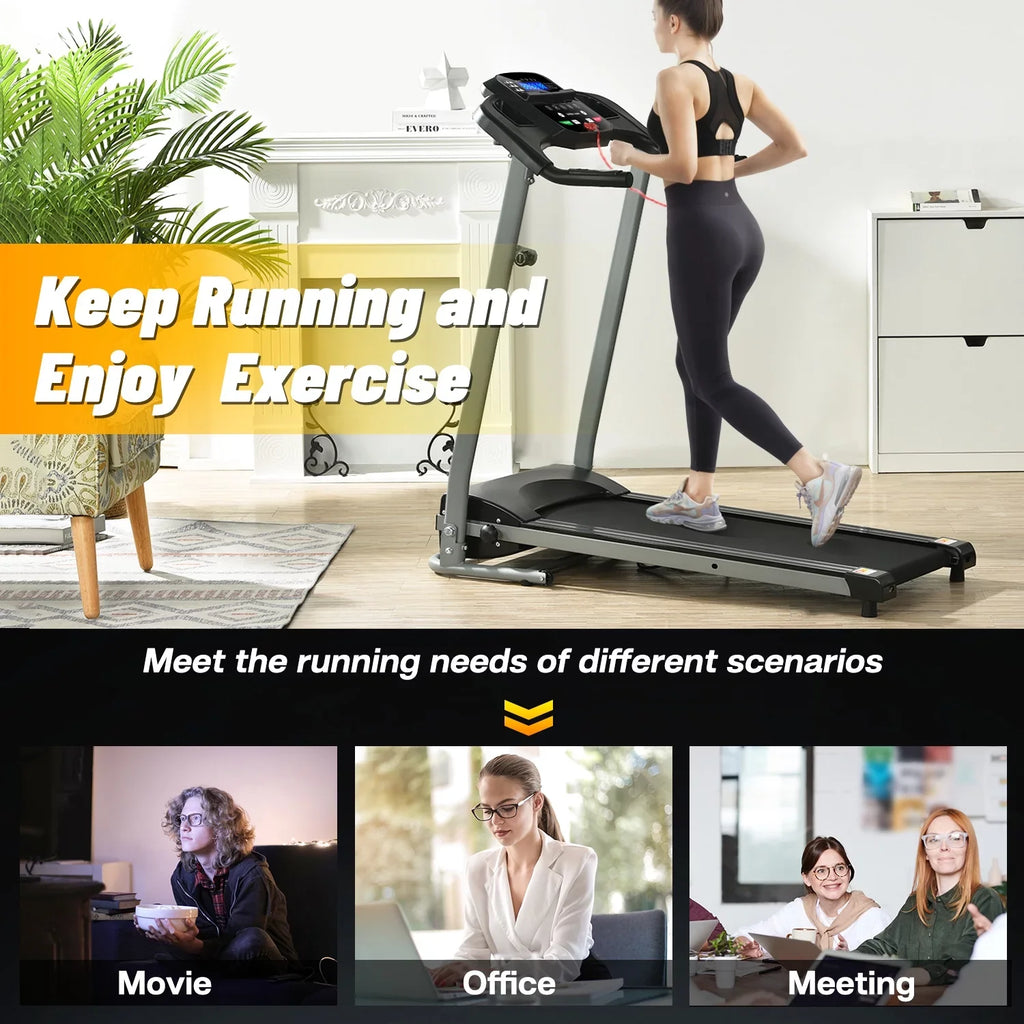 FYC Folding Treadmill Perfect for Small Apartments Perfect for Home and Gym Use