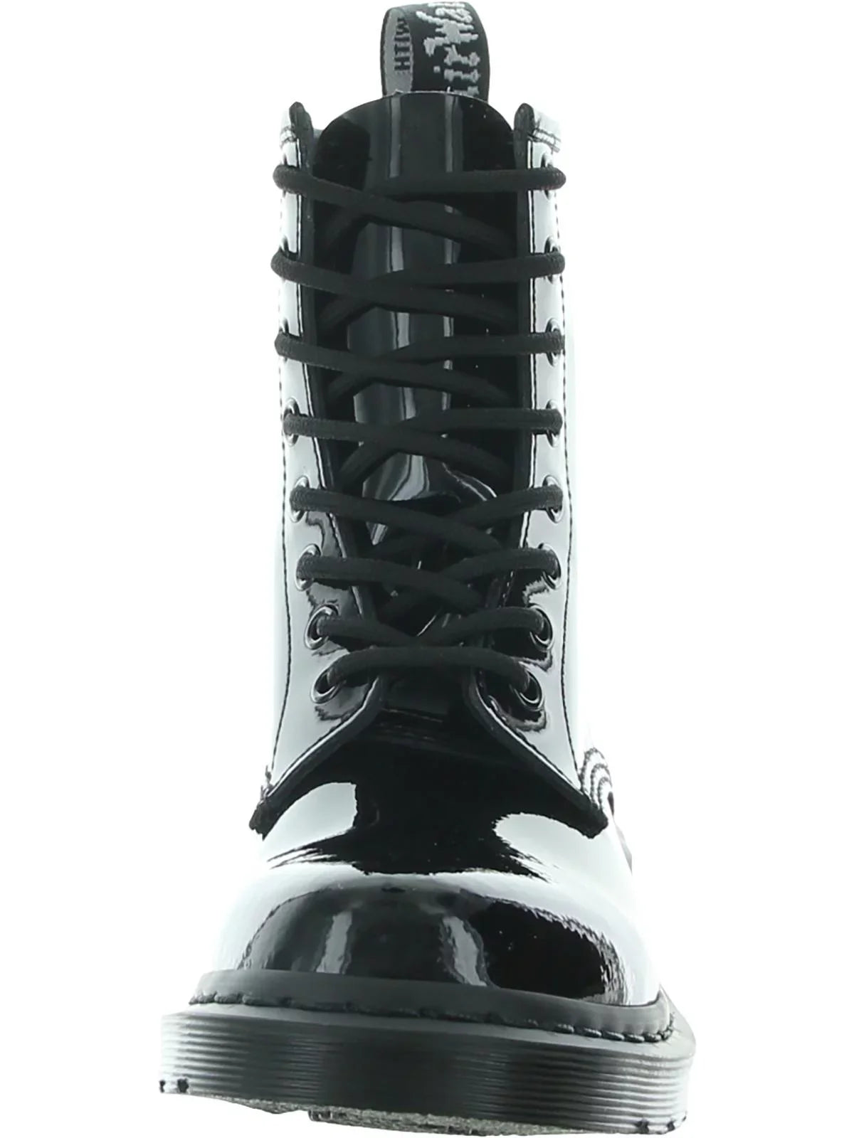 Dr. Martens Womens 1460 Mono Patent Work & Safety Boot Black 6 Medium (B,M)