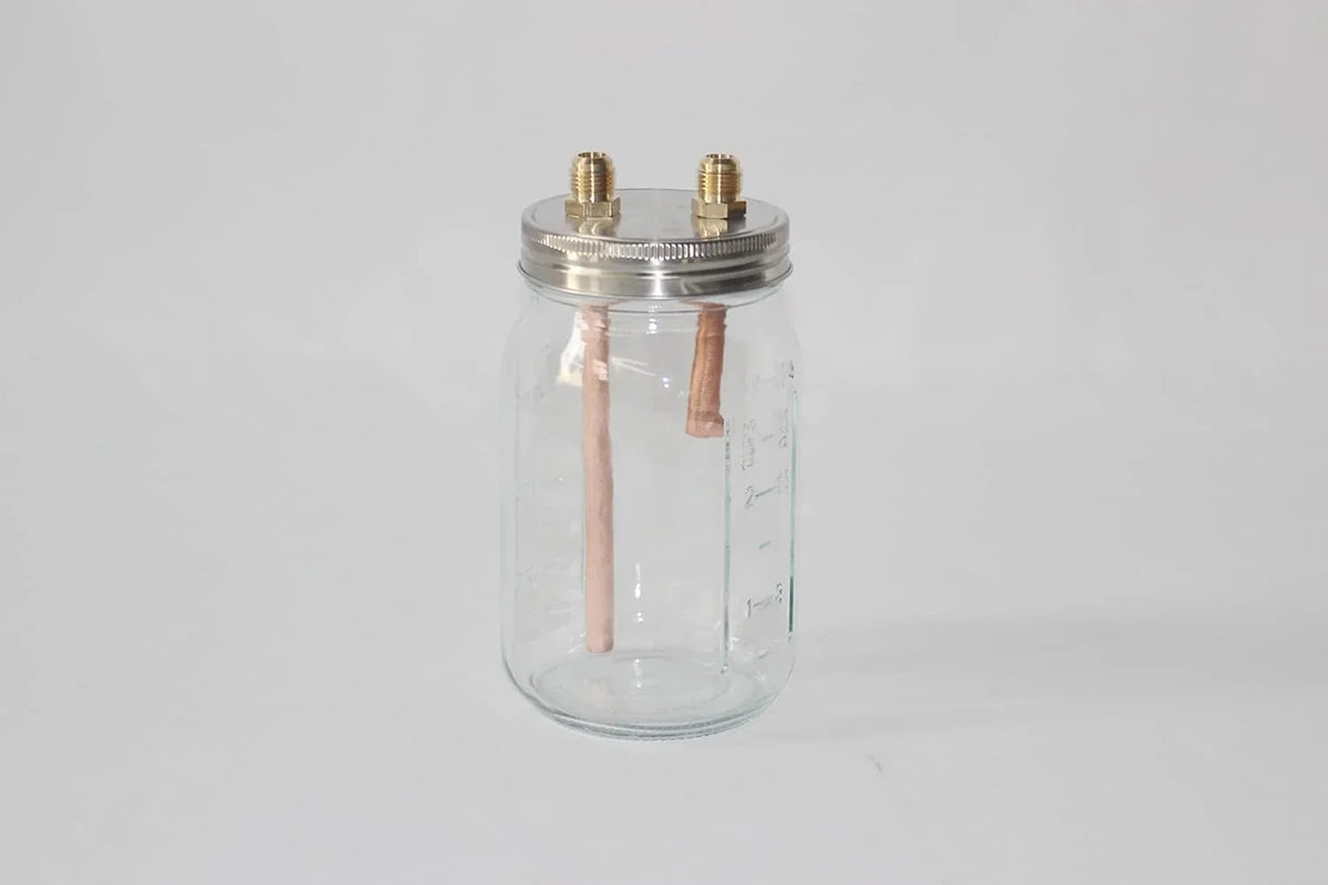 YINCHEN Water Distiller Copper Lid Pot Still with Thumper Keg Thump (Copper 5 Gallon)