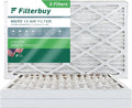 Filterbuy 12x36x2 MERV 13 Pleated HVAC AC Furnace Air Filters (3-Pack)
