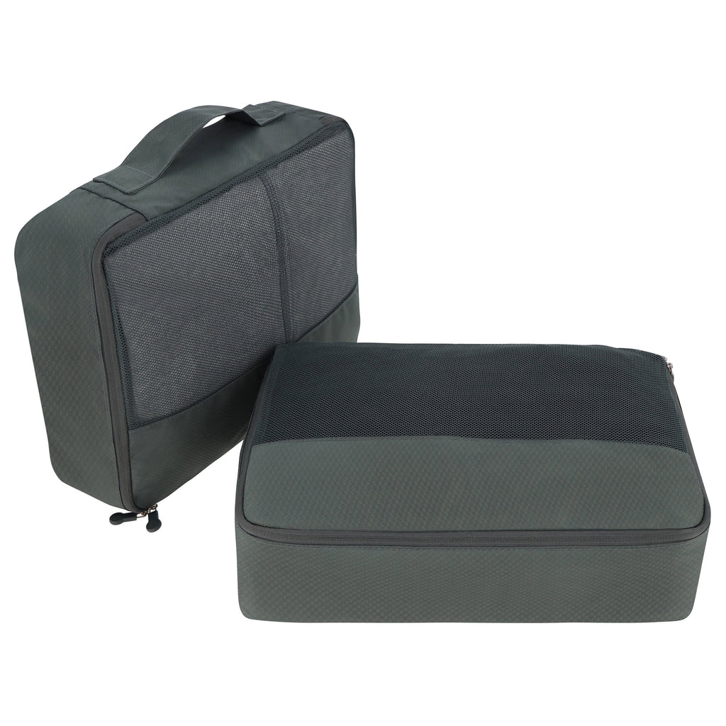 7Penn Premium Packing Cubes Set - 5pk Black Luggage Organizers for Travel