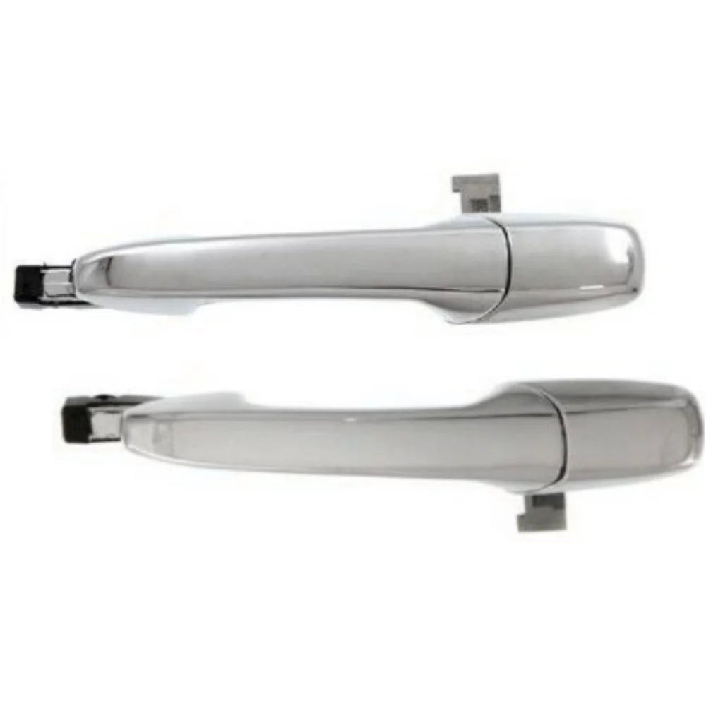 Teledu Exterior Door Handle For 12-15 5 Mini Passenger Van Set of 2 Rear Chrome Plastic