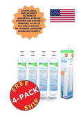 ZUMA Brand , Water and Ice Filter , Model # OPFW-RF300 , Suitable with Whirlpool® 4396508 - 4 Pack - Made in U.S.A.