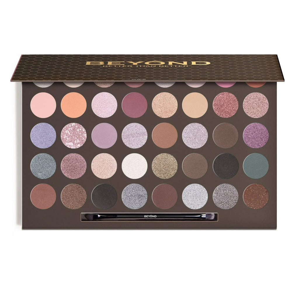 BEYOND SAVAGE PRO 40 Colors Shimmer & Matte Highly Pigment Eyeshadow Palette.