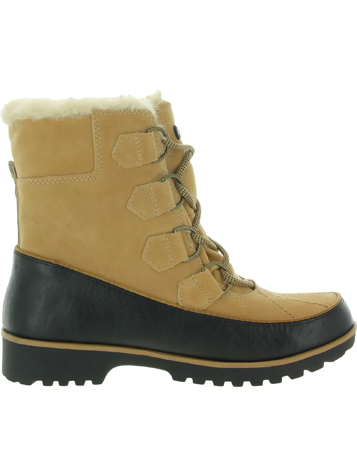 JBU by Jambu Womens Maldive Faux Leather Winter & Snow Boots Tan 8 Medium (B,M)