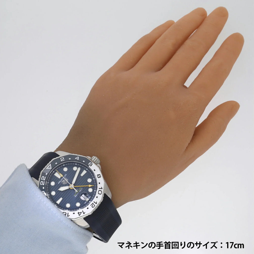 Pre-Owned Tag Heuer Aquaracer Professional 300 Caliber 7 GMT Blue WBP2010.FT6198 Men's Watch (New)
