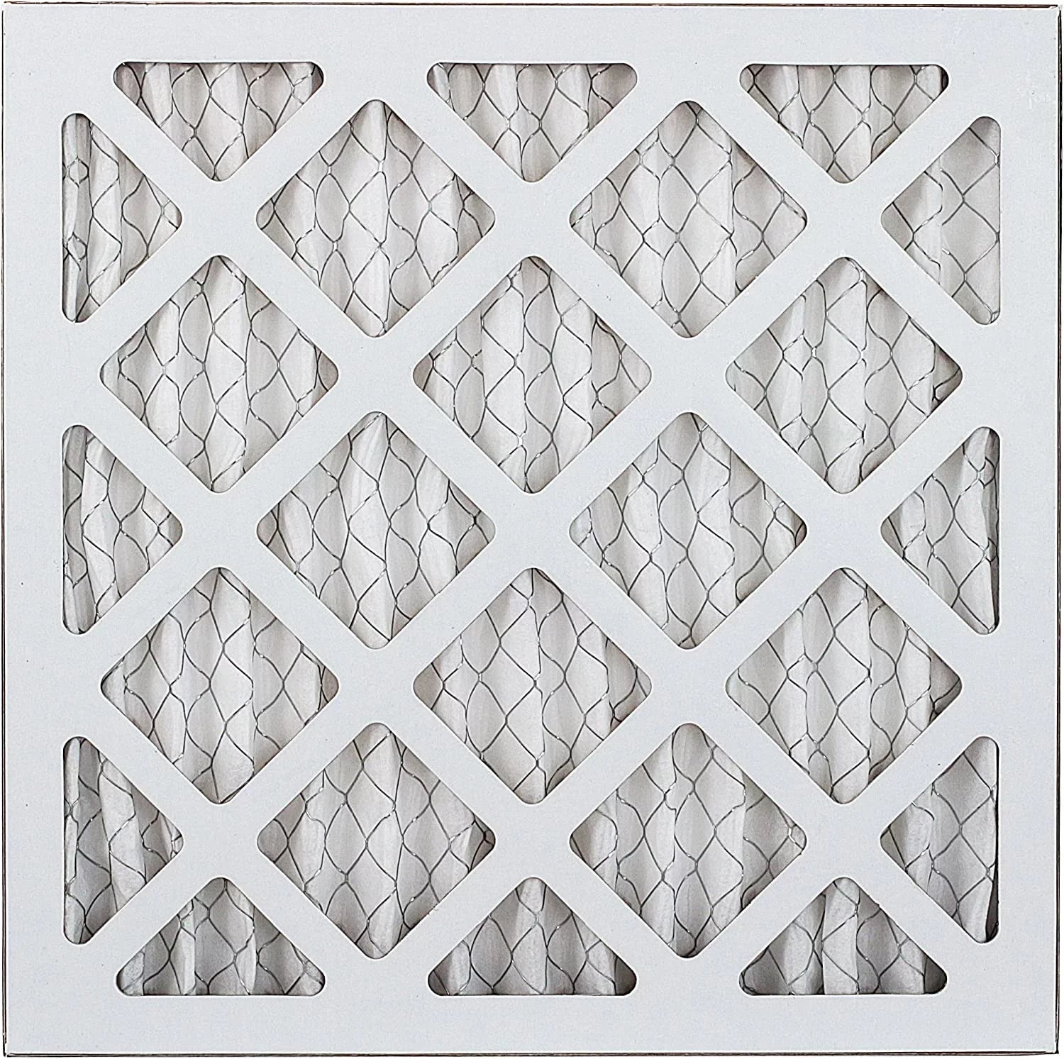 Filterbuy 18x18x1 MERV 8 Pleated HVAC AC Furnace Air Filters (12-Pack)