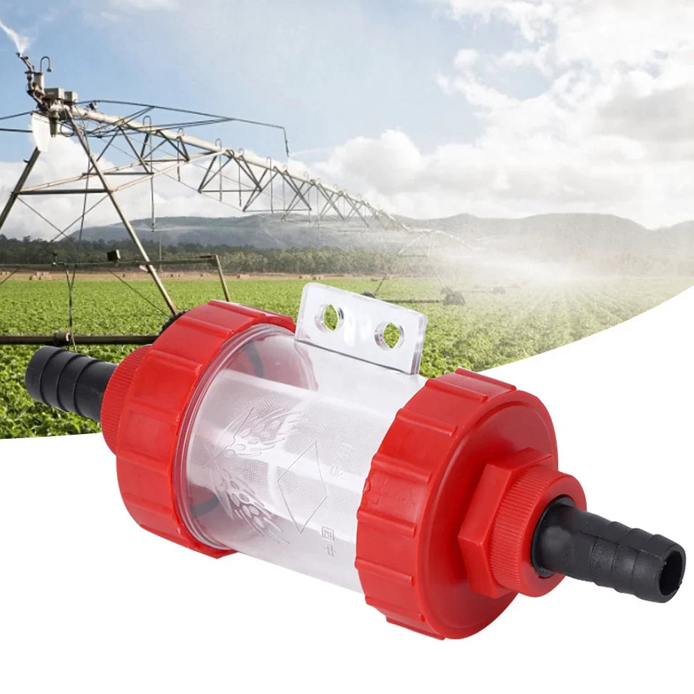 Leylor In-line Mesh Filter-Agricultural In-Line Mesh Filter High Water Pump Transparent Filter (1?)