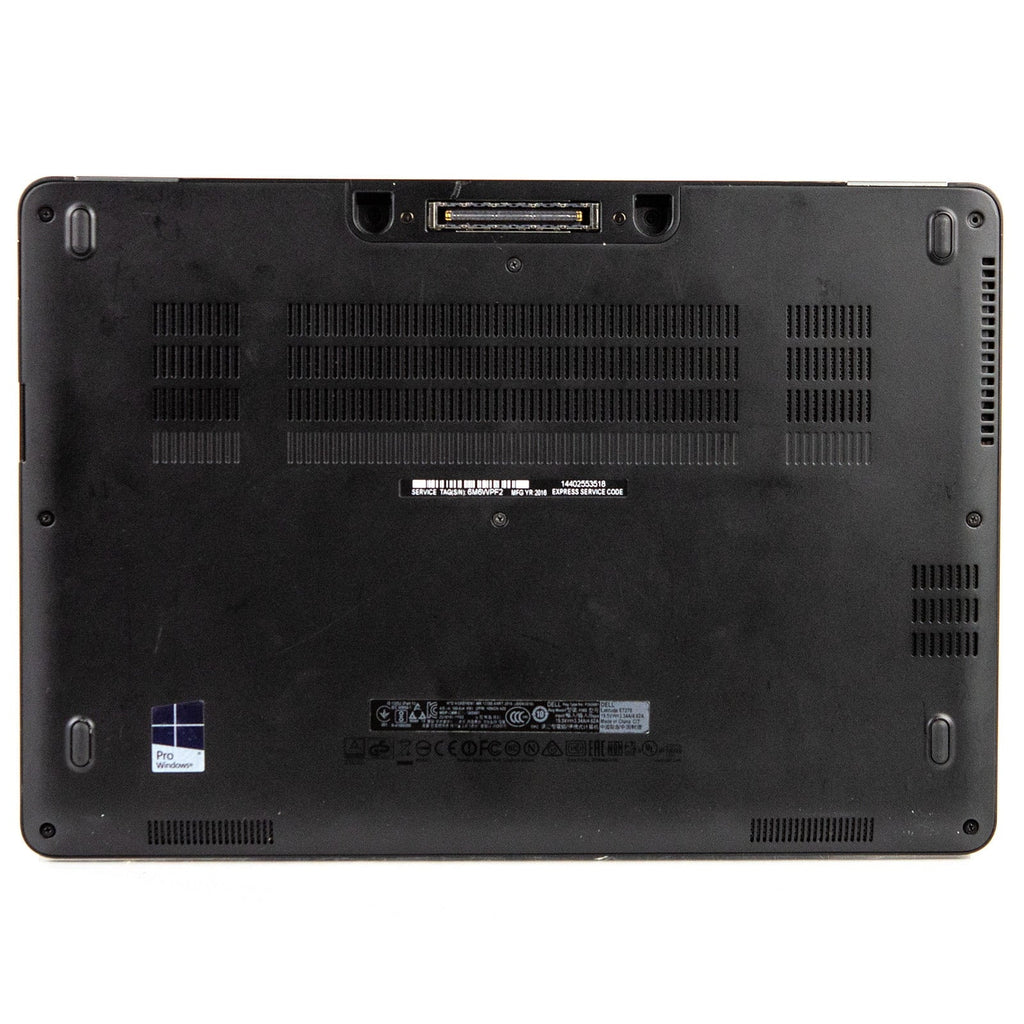 Used Dell Latitude E7270 12.5" Laptop Core i5 16GB 256GB SSD M.2 Integrated Graphics Win 10 Pro B v.WCA