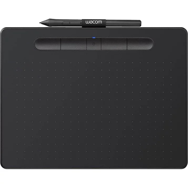 Wacom Intuos Wireless Graphics Drawing Tablet for Mac, PC, Chromebook & Android (medium) with Software Included, Black (CTL6100WLK0