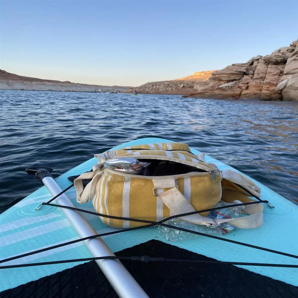 FBsport 10 Ft. Brushed Thickening Inflatable Stand up Paddle Board with Complete Accessories and Carry Bag, Wide Stance, Surf Control, Non-Slip Deck, Standing Ship Green