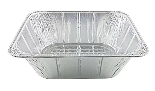 Handi-Foil Half-Size Extra-Deep TruFit Aluminum Foil Steam Table Pan w/Lid Comb (Pack of 100)