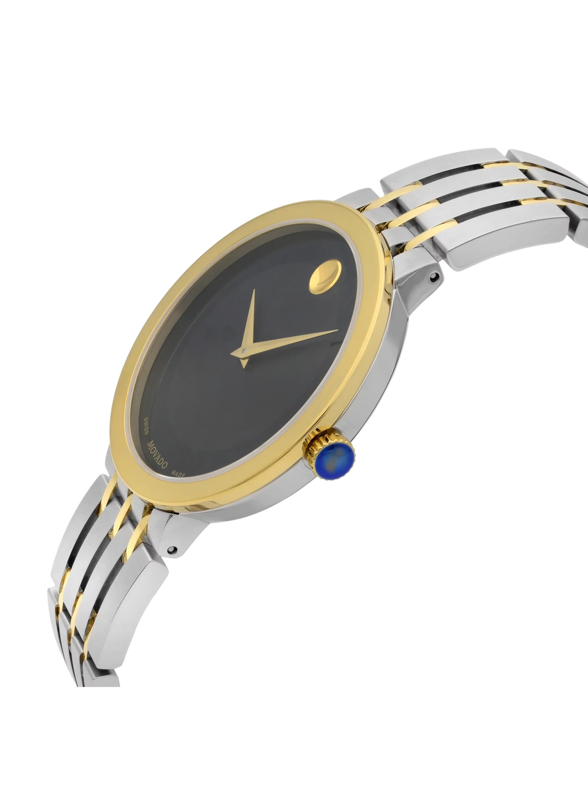 Movado Esperanza Two Tone Stainless Steel Quartz Ladies Watch 607058