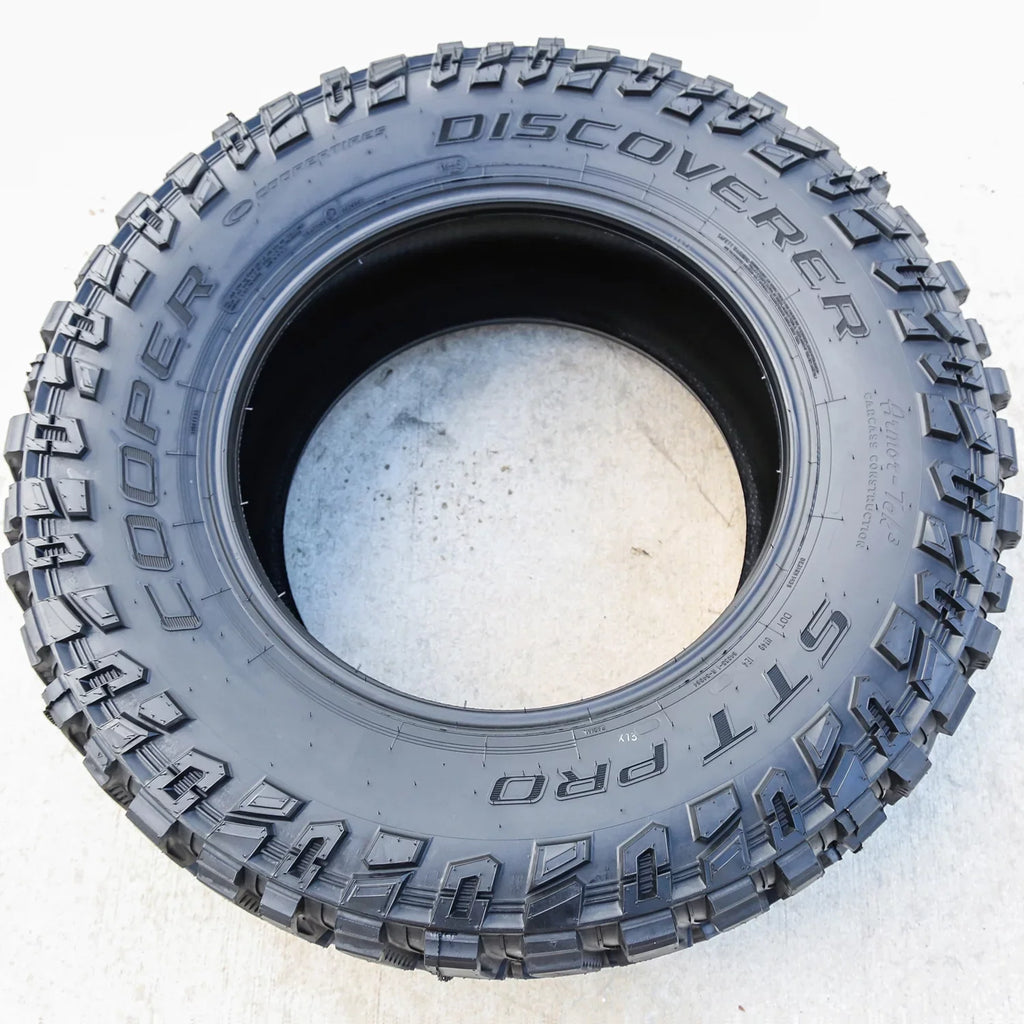 Pair of 2 (TWO) Cooper Protection STT Pro LT 35X12.50R20 121Q E (10 Ply) MT M/T Mud Tires