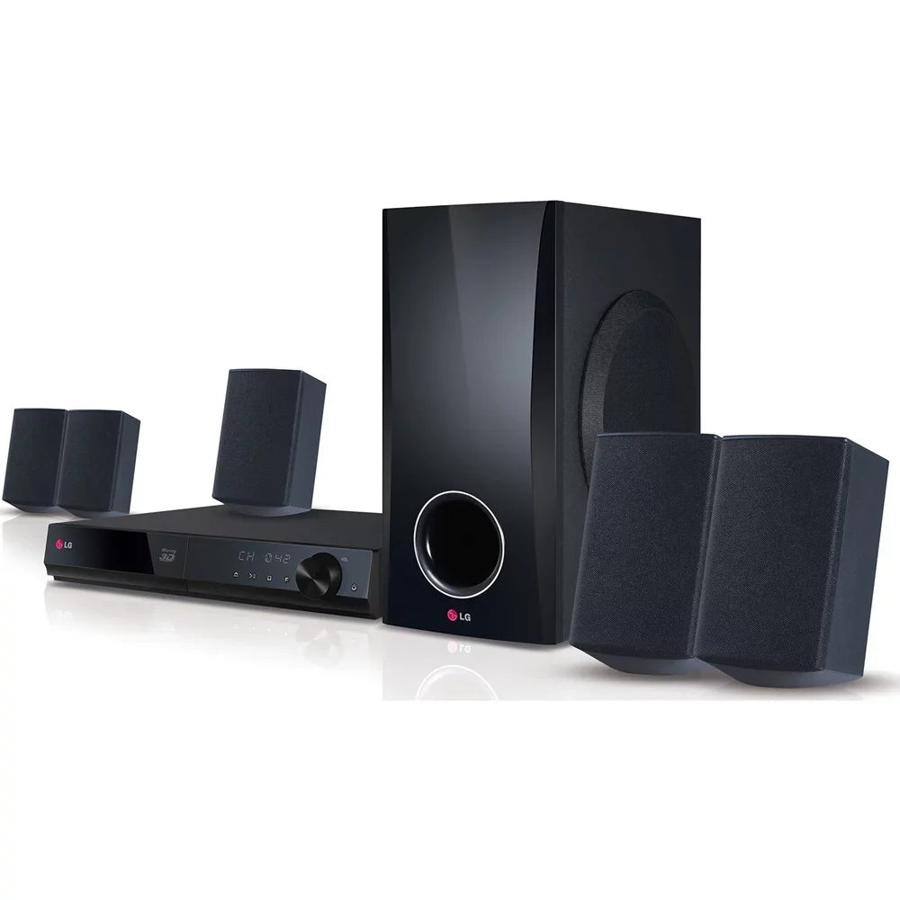 LG 5.1 Channel 500W Smart 3D Blu-ray Home Theater System (BH5140S)