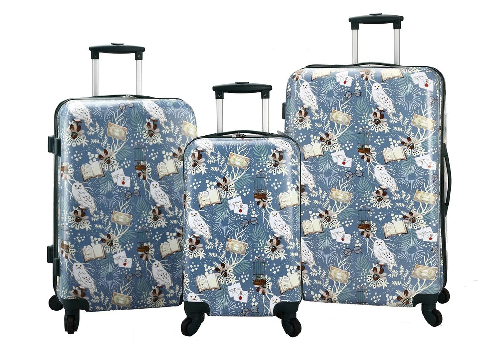 Harry Potter 3-Piece 4-Wheel Luggage Set