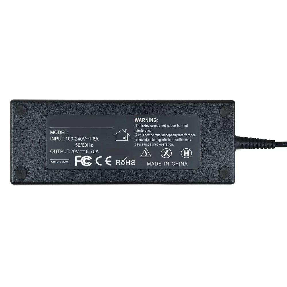 CJP-Geek 135W AC Power Adapter Charger Supply for Lenovo Y50-70AS-ISE ADL135NLC3A Cord
