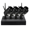 Andoer 4CH 1080P HD WiFi NVR Kit with 4pcs 1.0MP Wireless WiFi Waterproof Outdoor IP Support P2P IR-CUT Phone Control Motion Detection for CCTV System