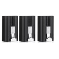 EBL 3-Pack Rechargeable Doorbell Replacement Battery Suitable with Ring Video Doorbell 2/3/3 Plus/4, Spotlight Cam, Stick Up Cam, for Ring Doorbell Camera, Backup Batteries 6040mAh 3.65V