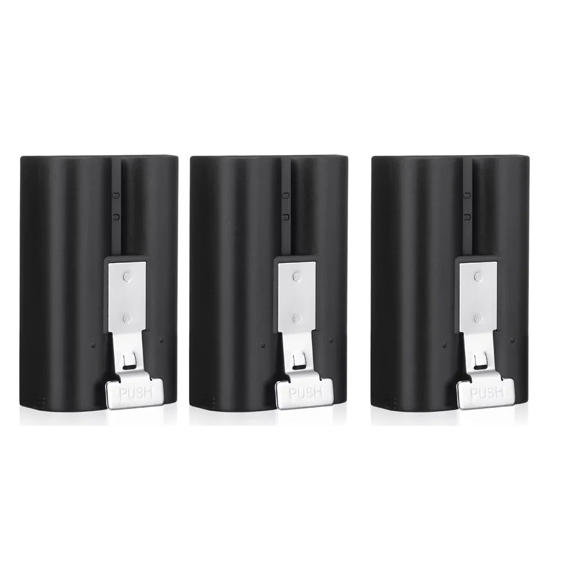 EBL 3-Pack Rechargeable Doorbell Replacement Battery Suitable with Ring Video Doorbell 2/3/3 Plus/4, Spotlight Cam, Stick Up Cam, for Ring Doorbell Camera, Backup Batteries 6040mAh 3.65V