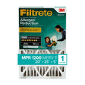 Filtrete 20x25x5 Air Filter, MPR 1200 MERV 11, Allergen Reduction Deep Pleat, 1 Filter