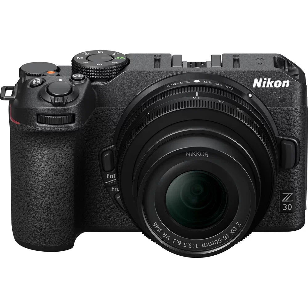 Nikon Z30 Mirrorless Camera Bundle with NIKKOR 16-50mm VR Zoom Lens + 32GB SanDisk Card + Case + Tripod + ZeeTech Accessory