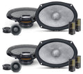 (2) Pairs Alpine R2-S69C 6x9" 2-Way Component Car Audio Speakers High-Resolution