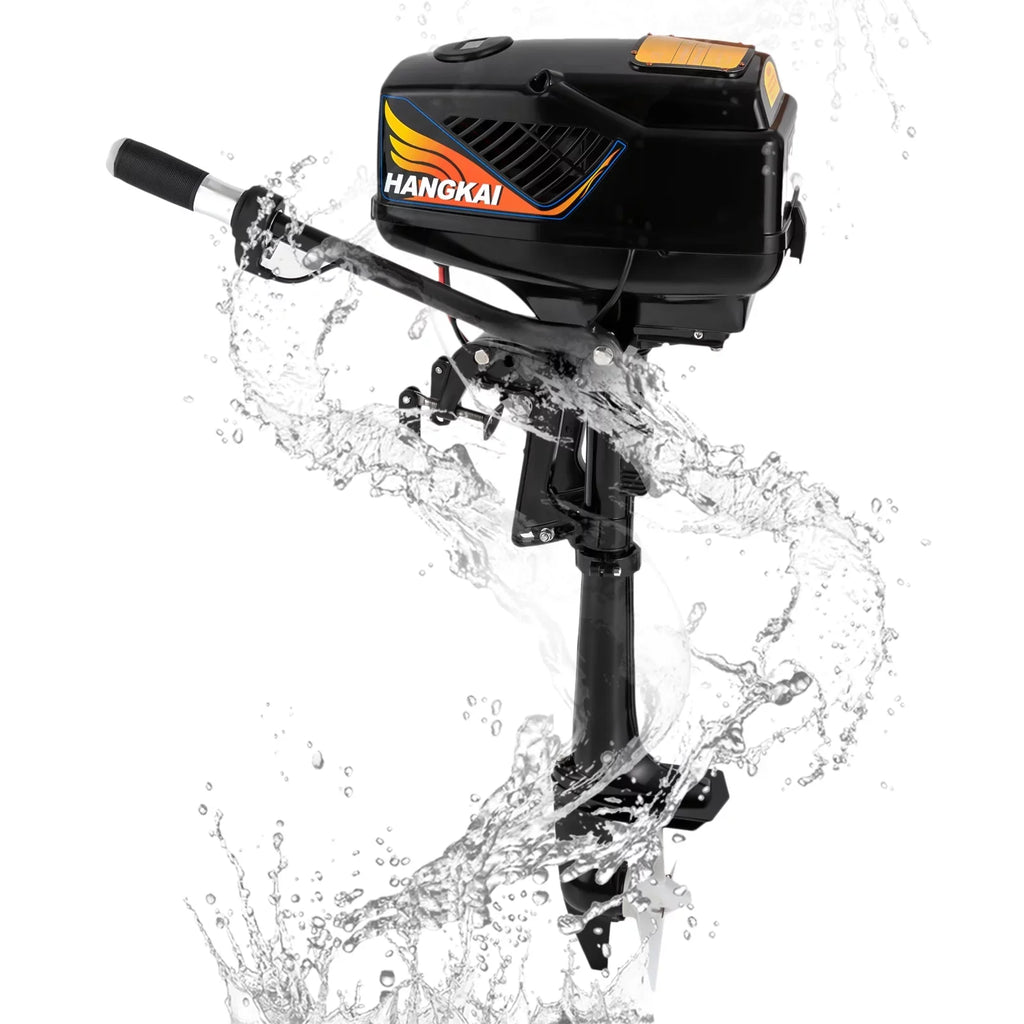 48V Electric Outboard Motor, 1200W Vessel Engine Electric Start Marine Trolley Driver Brushless Motor Propeller