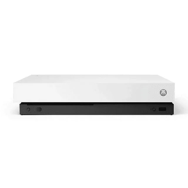 Microsoft Xbox One X 1TB, 4K Ultra HD White Console Only with HDMI Cable BOLT AXTION Bundle Like New